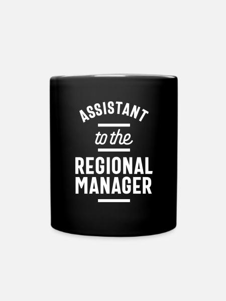 Assistant du directeur régional The Office Funny - Mug uni - noir
