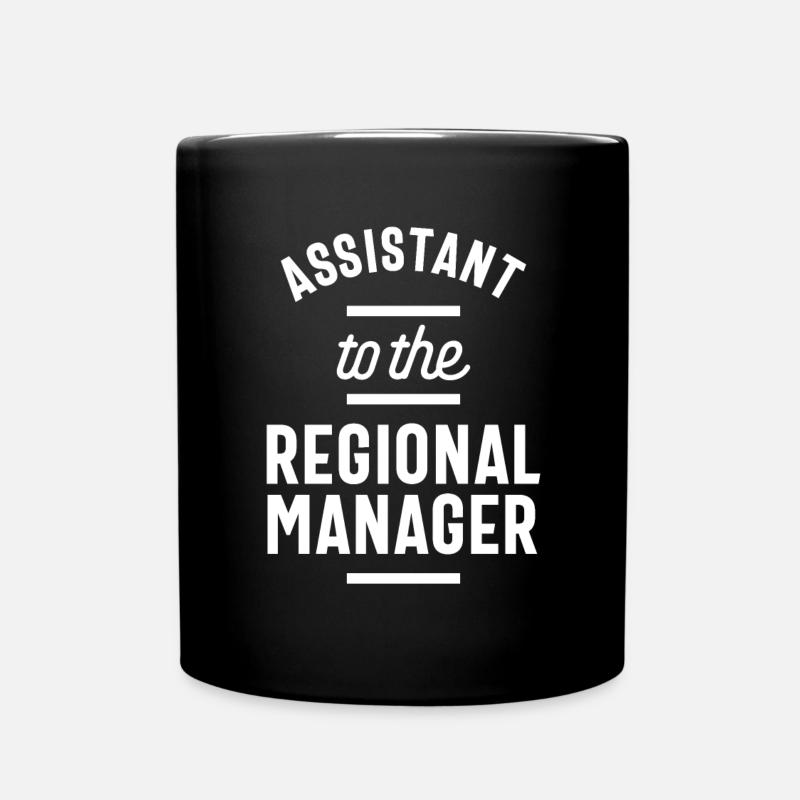 Assistant du directeur régional The Office Funny - Mug uni - noir