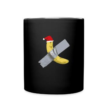 Banana Tape Christmas - Full Colour Mug - black - Front