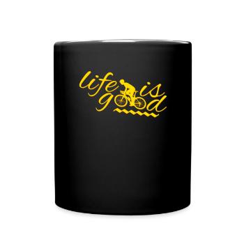 cycle - Full Colour Mug - black - Front