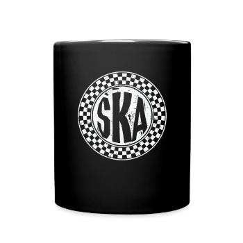 Ska Musik - Tasse einfarbig - Schwarz - Vorne