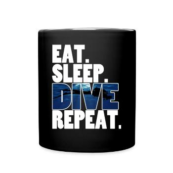 Dive, Diver - Mug uni - noir - Devant