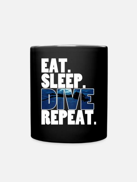 Dive, Diver - Mug uni - noir