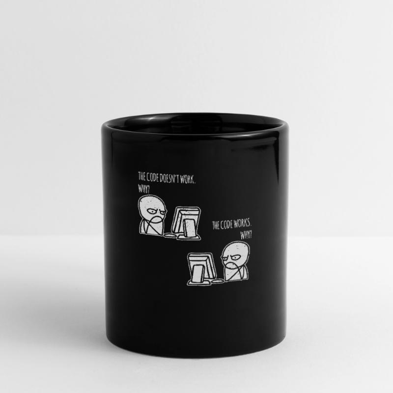 the code works why Programmer Computer Nerd Tasse einfarbig