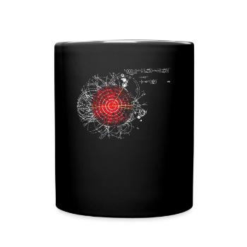 Université de physique des particules de Higgs Boson - Mug uni - noir - Devant
