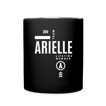 Cadeau d'anniversaire personnalisé nom  - Mug uni - noir - Devant