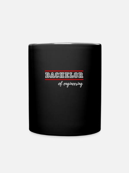 Bachelor of engineering - Tasse einfarbig - Schwarz
