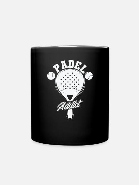 Padel Addict Tennis Tennis Ballsport - Mug uni - noir