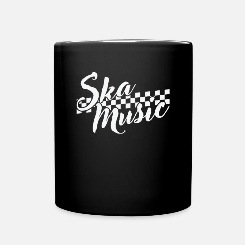 Ska Music Swing Jazz Music Style - Mug uni - noir