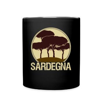 Sardaigne Sardaigne Sardaigne - Mug uni - noir - Devant