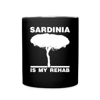 Sardegna Sardinia Island Tree Sardinia - Full Colour Mug - black - Front