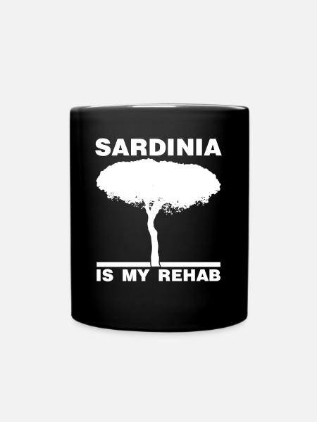 Sardaigne Sardaigne Arbre Sardaigne - Mug uni - noir