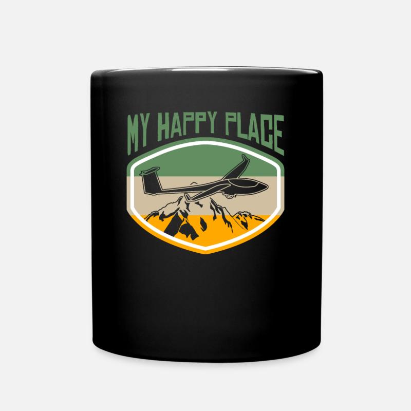 Planeur Planeur Planeur Planeur Planeur - Mug uni - noir