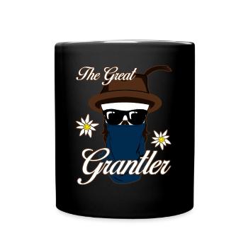 Grantler Grantln Granteln - Tasse einfarbig - Schwarz - Vorne