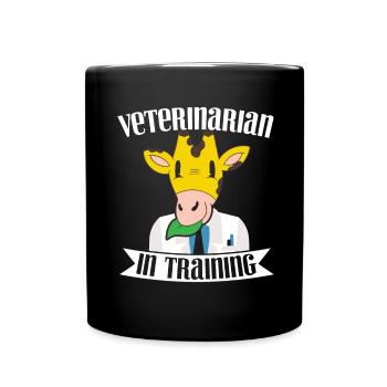 Formation vétérinaire Vétérinaire Futur vétérinaire - Mug uni - noir - Devant