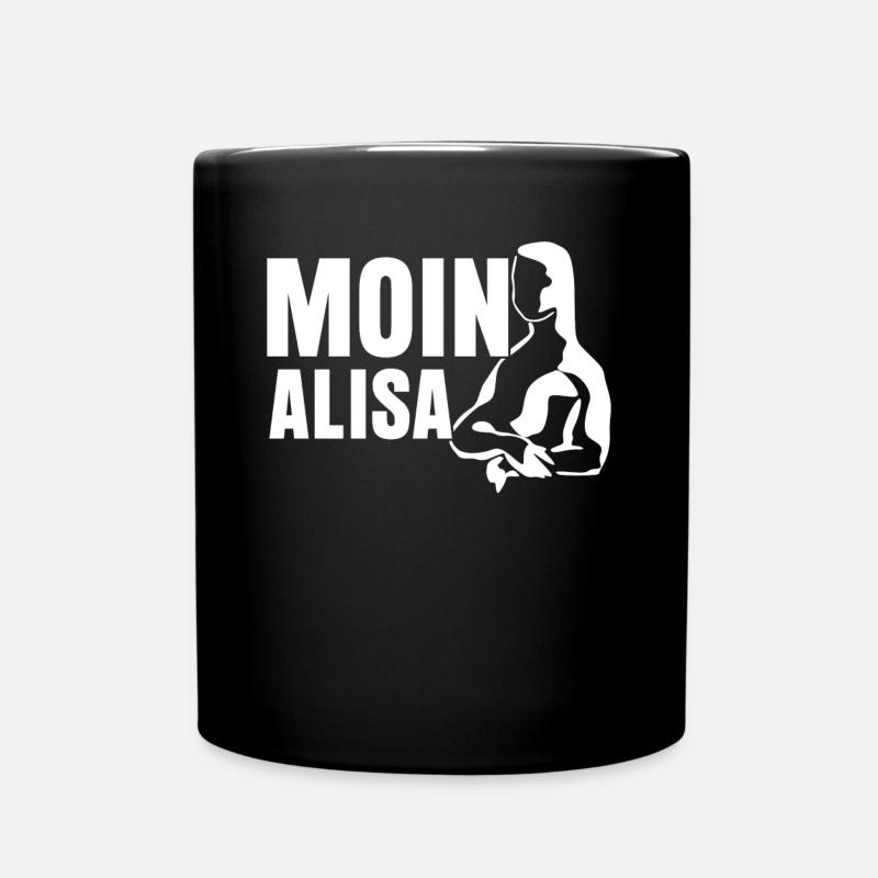 Hamburg Moin St. Pauli - Tasse einfarbig - Schwarz