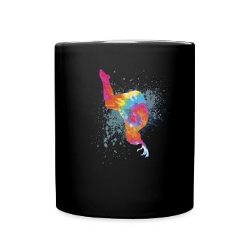Figure colorée Gymnastique Gymnaste Cadeaux de gymnastique - Mug uni - noir - Devant