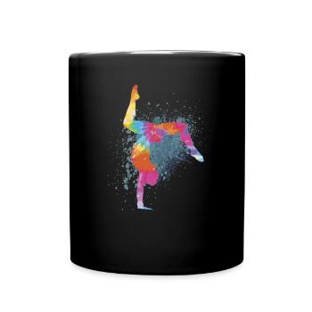 Handstand Gymnastique Gymnaste Gymnastique Cadeaux - Mug uni - noir - Devant