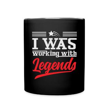 Cadeau d’adieu collègues Changement d’emploi - Mug uni - noir - Devant