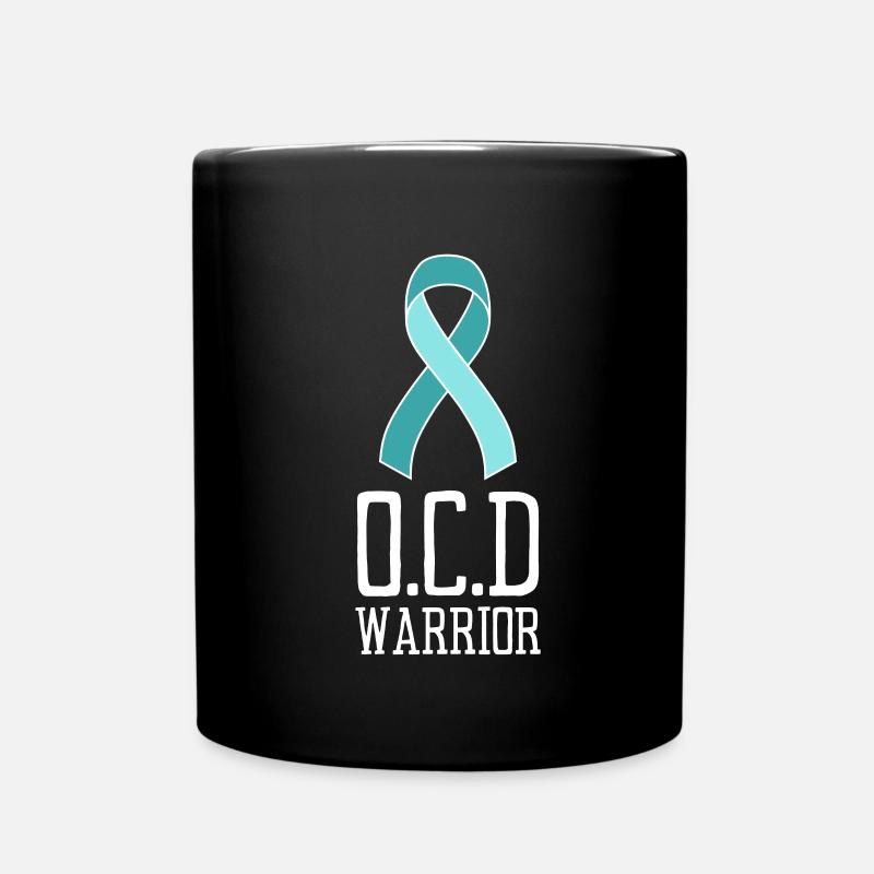OCD Obsessive Compulsive Disorder Awareness - Tasse einfarbig - Schwarz