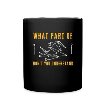 Arpenteur-géomètre topographe et - Mug uni - noir - Devant