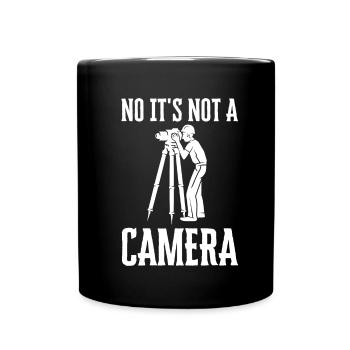 Arpenteur-géomètre topographe et - Mug uni - noir - Devant