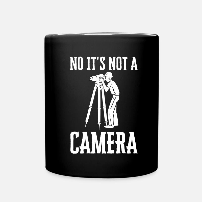 Arpenteur-géomètre topographe et - Mug uni - noir