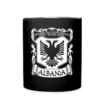 Albanien Albanisch Kosovo Albaner - Tasse einfarbig - Schwarz - Vorne