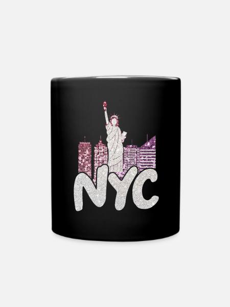 NYC New York City USA Amérique Voyage New Yorker - Mug uni - noir