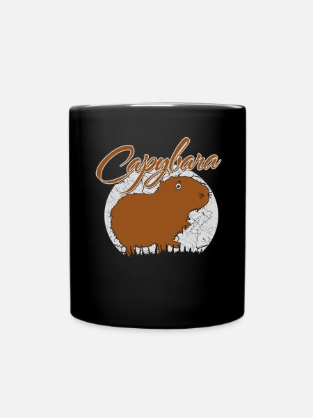 Capybara Cadeau Capybara Enfants Capybara - Mug uni - noir
