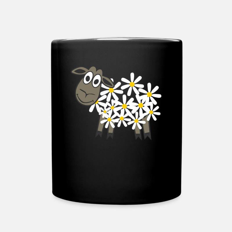 Mouton Marguerite Mouton Mouton - Mug uni - noir
