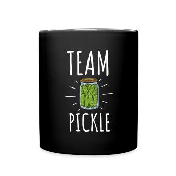 Pickles Cucumber Pickle Lover Pickle Jar Canned - Tasse einfarbig - Schwarz - Vorne