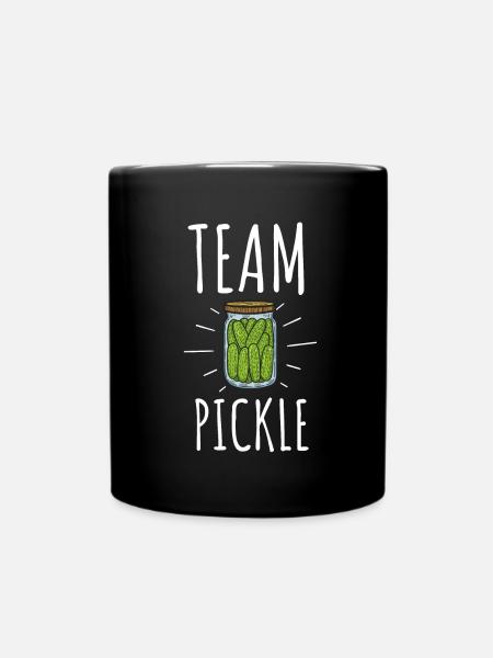 Cornichons Concombre Cornichon Lover Pot de cornichon en conserve - Mug uni - noir