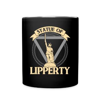 Hermann Monument Statue of Lipperty - Full Colour Mug - black - Front