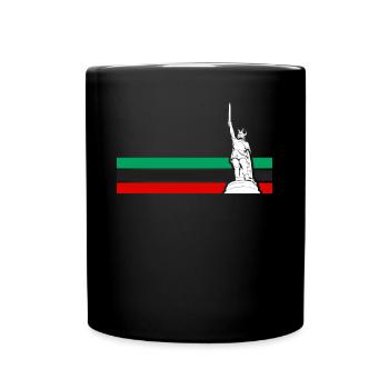 Hermannsdenkmal Arminius Lippe Detmold - Tasse einfarbig - Schwarz - Vorne