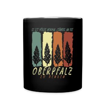 Upper Palatinate Palatinate Palatinate Witz Upper Palatinate - Full Colour Mug - black - Front