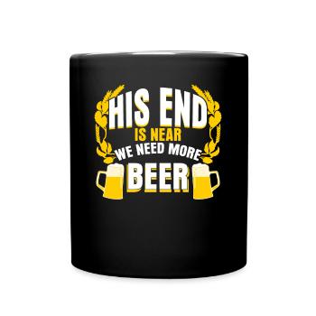 Junggesellenabschied Beer Bachelor Party - Full Colour Mug - black - Front