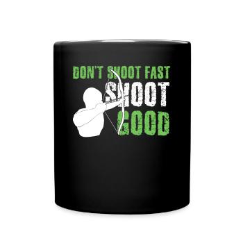 Longbow 3D Archery Archery Archery - Full Colour Mug - black - Front