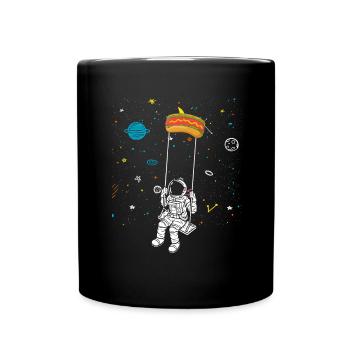 Hot Dog Lover Sausage Fast Food Hot dog food - Full Colour Mug - black - Front