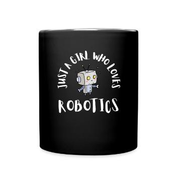 Robots robotiques Droid Builder et robotique - Mug uni - noir - Devant