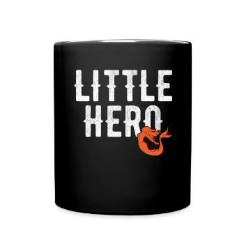 Little Hero - Sweet Water Mermaid - Full Colour Mug - black - Front