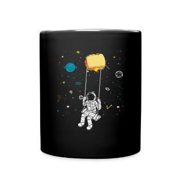 Astronaute Sandwich Love Astronomy Sandwich - Mug uni - noir - Devant
