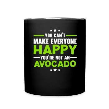 Vous ne pouvez pas rendre tout le monde heureux Vous êtes nic - Mug uni - noir - Devant