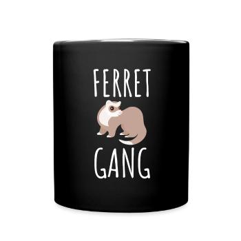 Furet Belette Pet Rongeur Animal Vateranian - Mug uni - noir - Devant