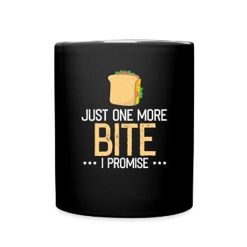 Nourriture Amour Sandwich Fromage Cadeau Ketchup - Mug uni - noir - Devant