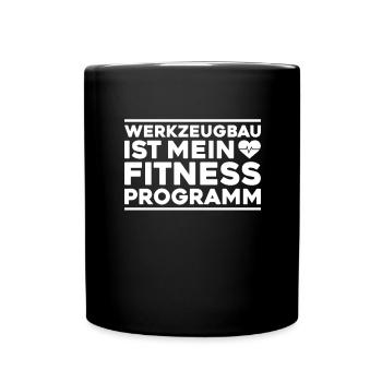 Werkzeugmechaniker Werkzeugmacher Tool & Die Maker - Tasse einfarbig - Schwarz - Vorne