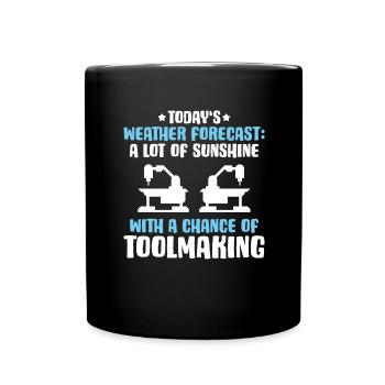 Tool Mechanic Toolmaker Tool & The Maker - Mug uni - noir - Devant