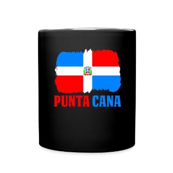 Punta Cana, République dominicaine - Mug uni - noir - Devant