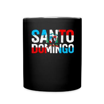 Santo Domingo, Dominican Republic - Full Colour Mug - black - Front