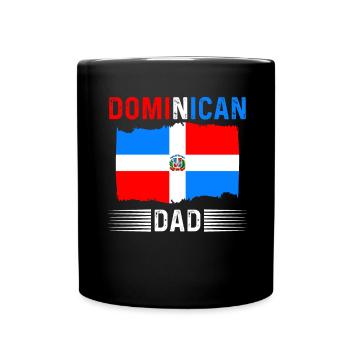 Dominican Father, Dominican Republic - Full Colour Mug - black - Front